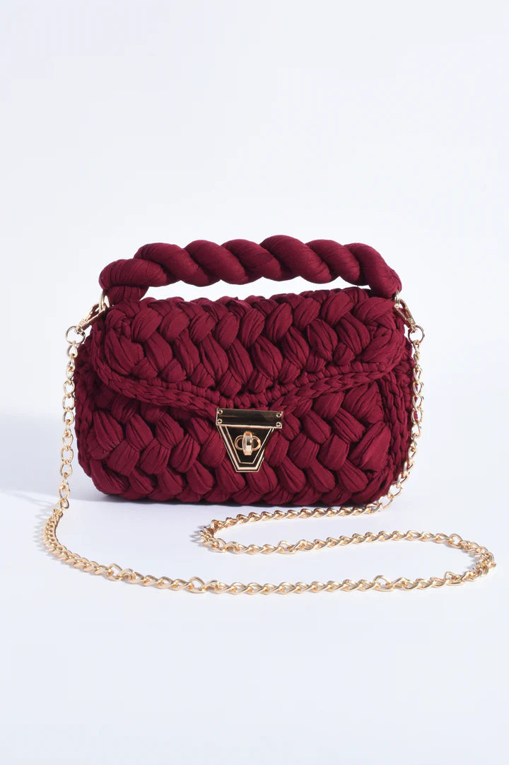 Adorne Annabel Chunky Plaited Handbag AXD1832