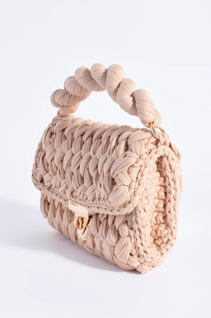 Adorne Annabel Chunky Plaited Handbag AXD1832