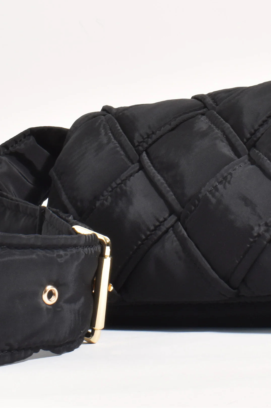 Adorne Martina Plait Weave Nylon Cross Body Bag AXD1890