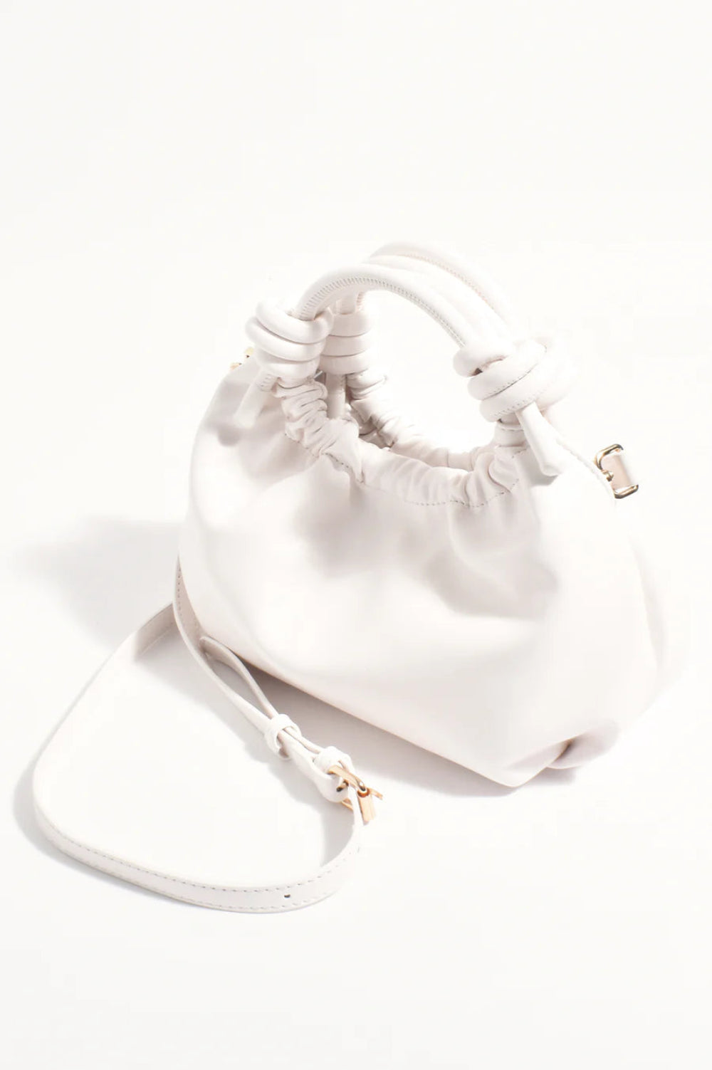 Adorne Knotted Handle Slouchy Handbag AXD1932