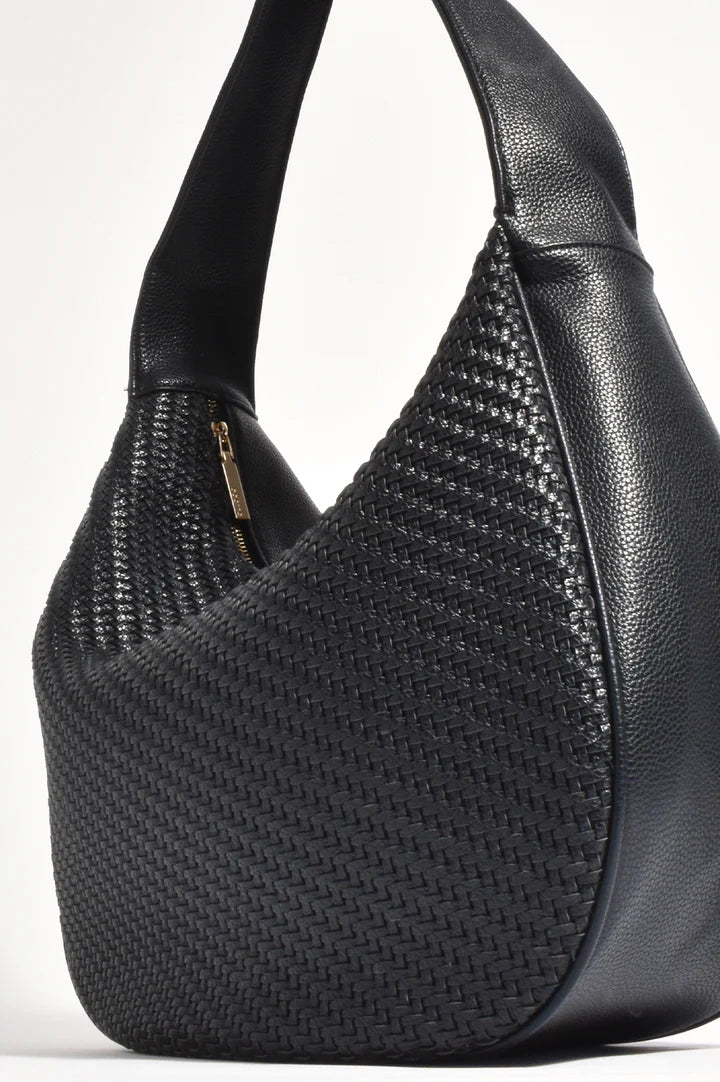 Adorne Mindy Weave Hobo Handbag AXD1934