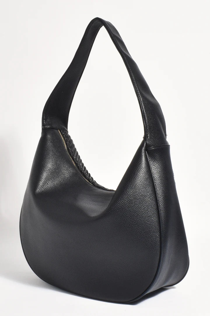 Adorne Mindy Weave Hobo Handbag AXD1934