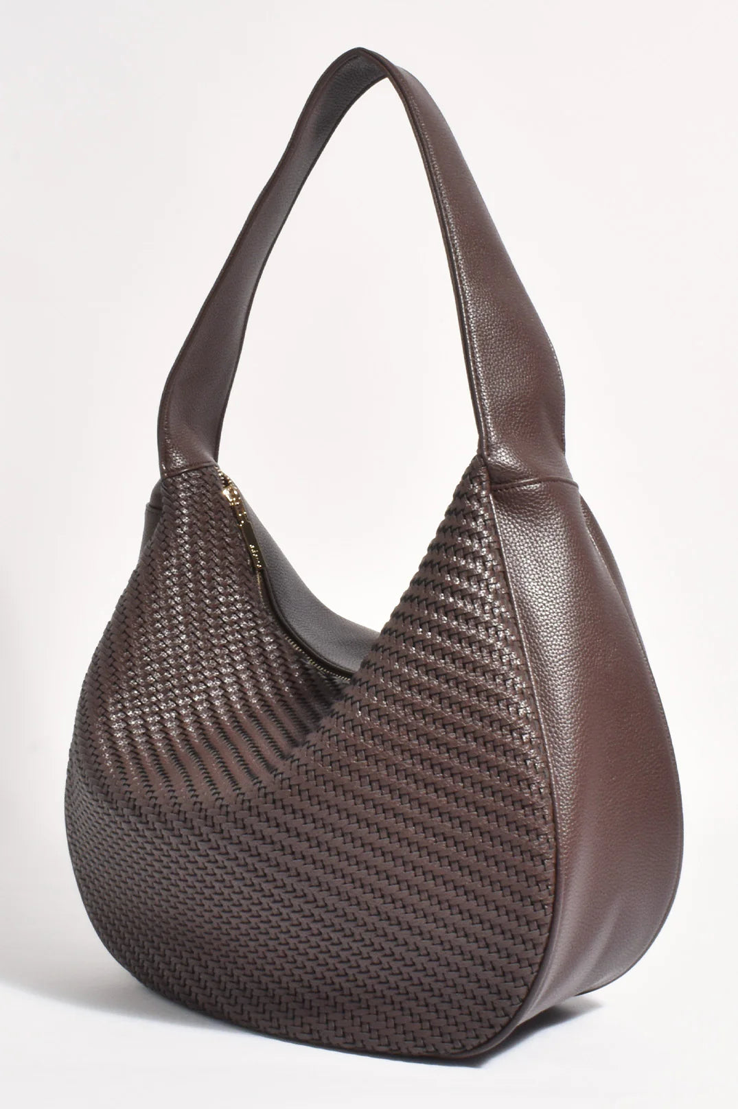 Adorne Mindy Weave Hobo Handbag AXD1934
