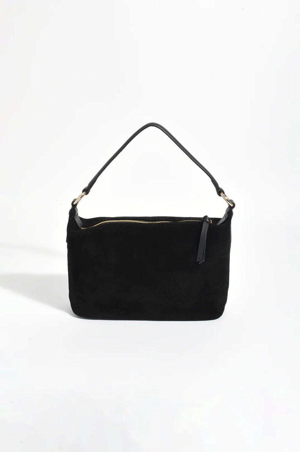 Adorne Jasmine Leather Suede Rectangle Mini Bag  AXD1960