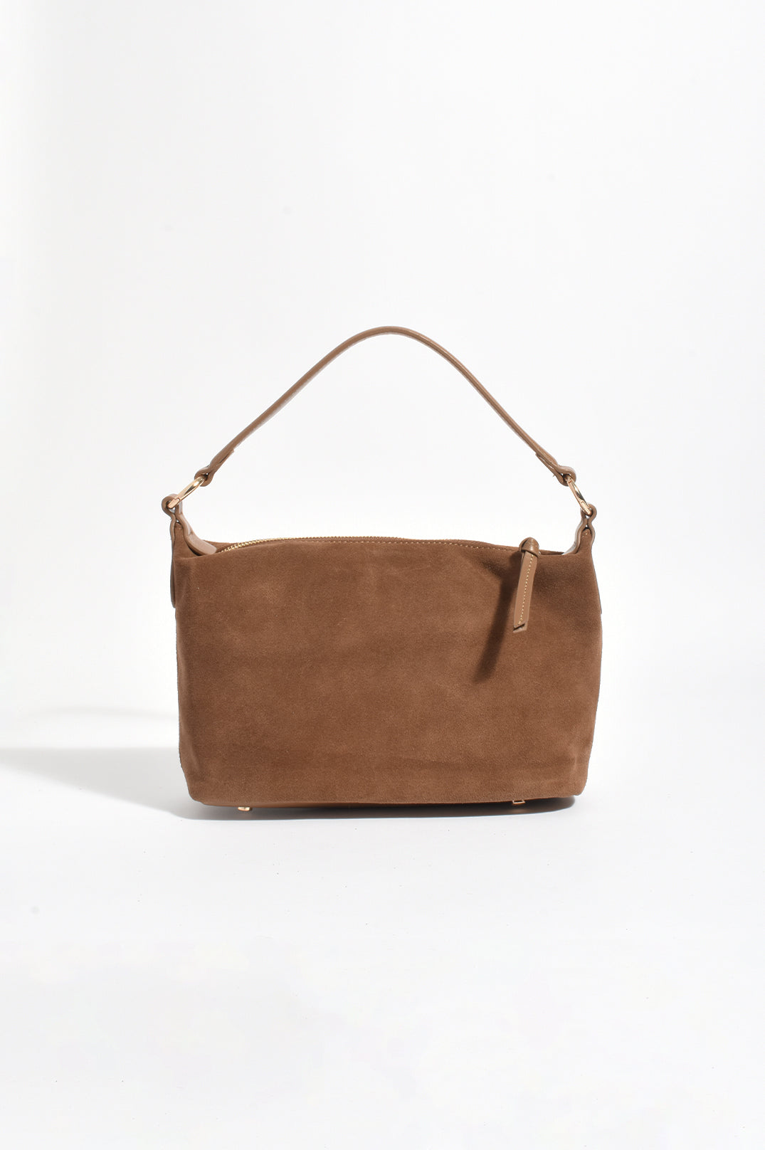 Adorne Jasmine Leather Suede Rectangle Mini Bag  AXD1960
