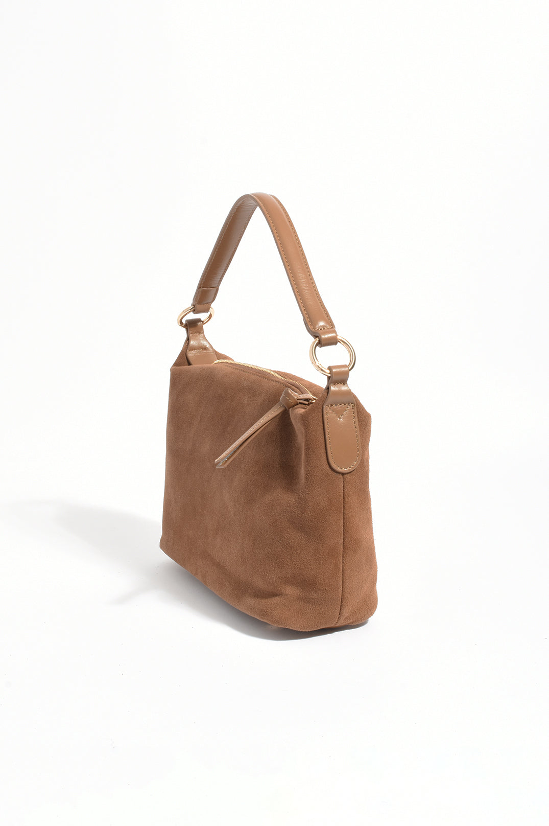 Adorne Jasmine Leather Suede Rectangle Mini Bag  AXD1960