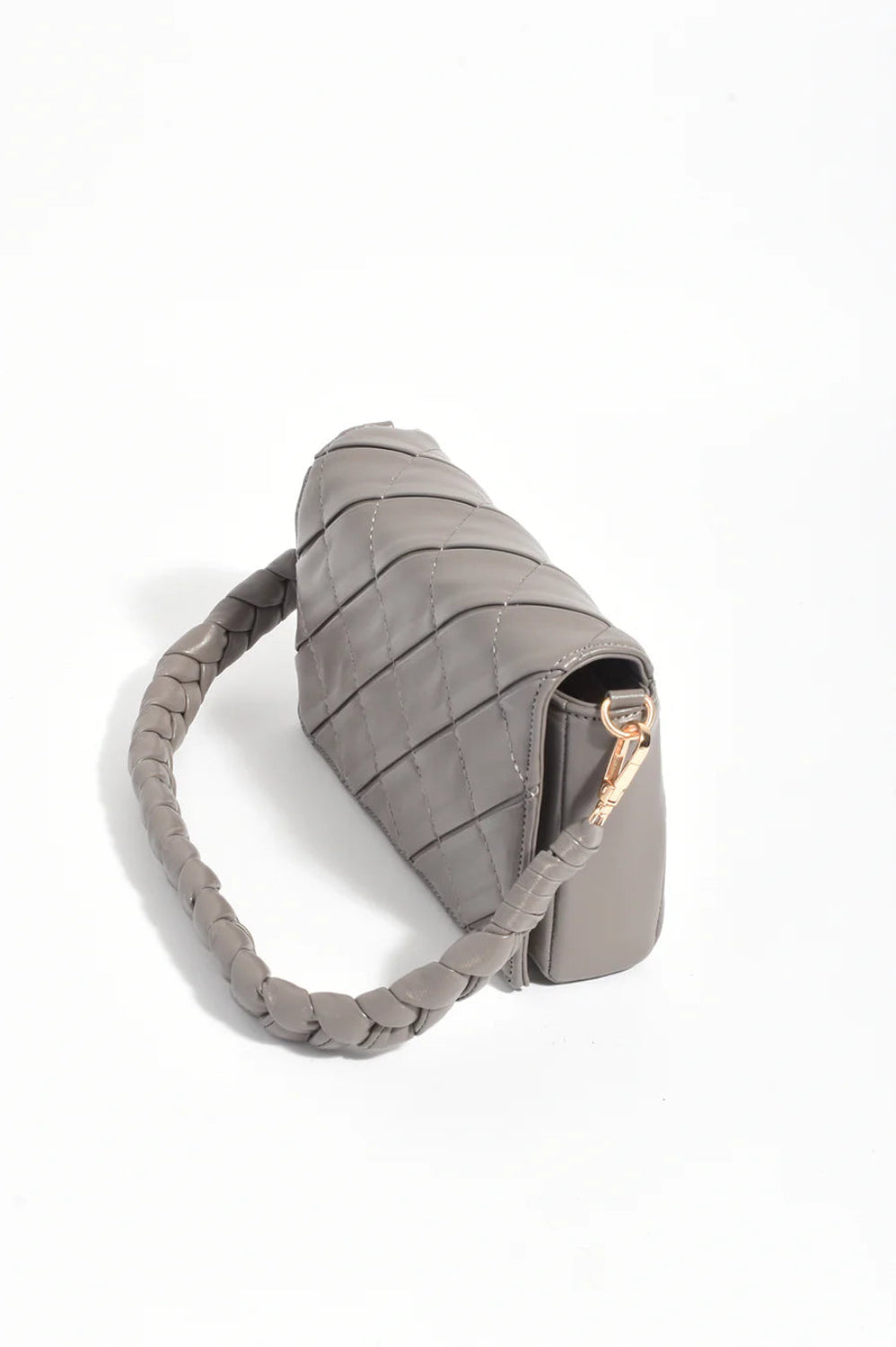 Adorne Torie Plait Handle Foldover Handbag AXD1976