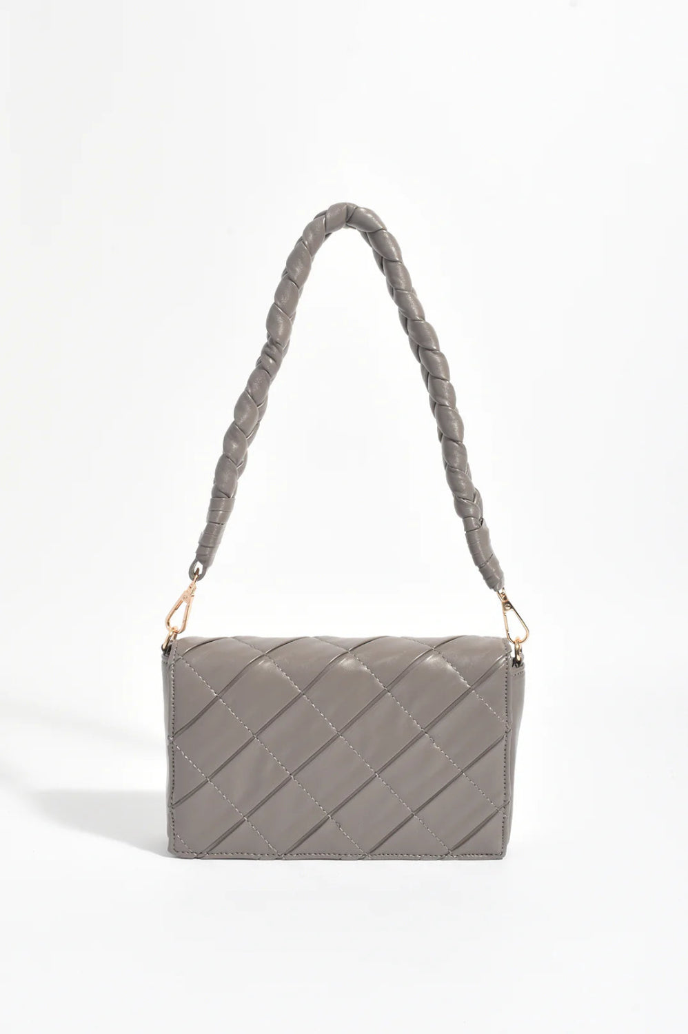 Adorne Torie Plait Handle Foldover Handbag AXD1976