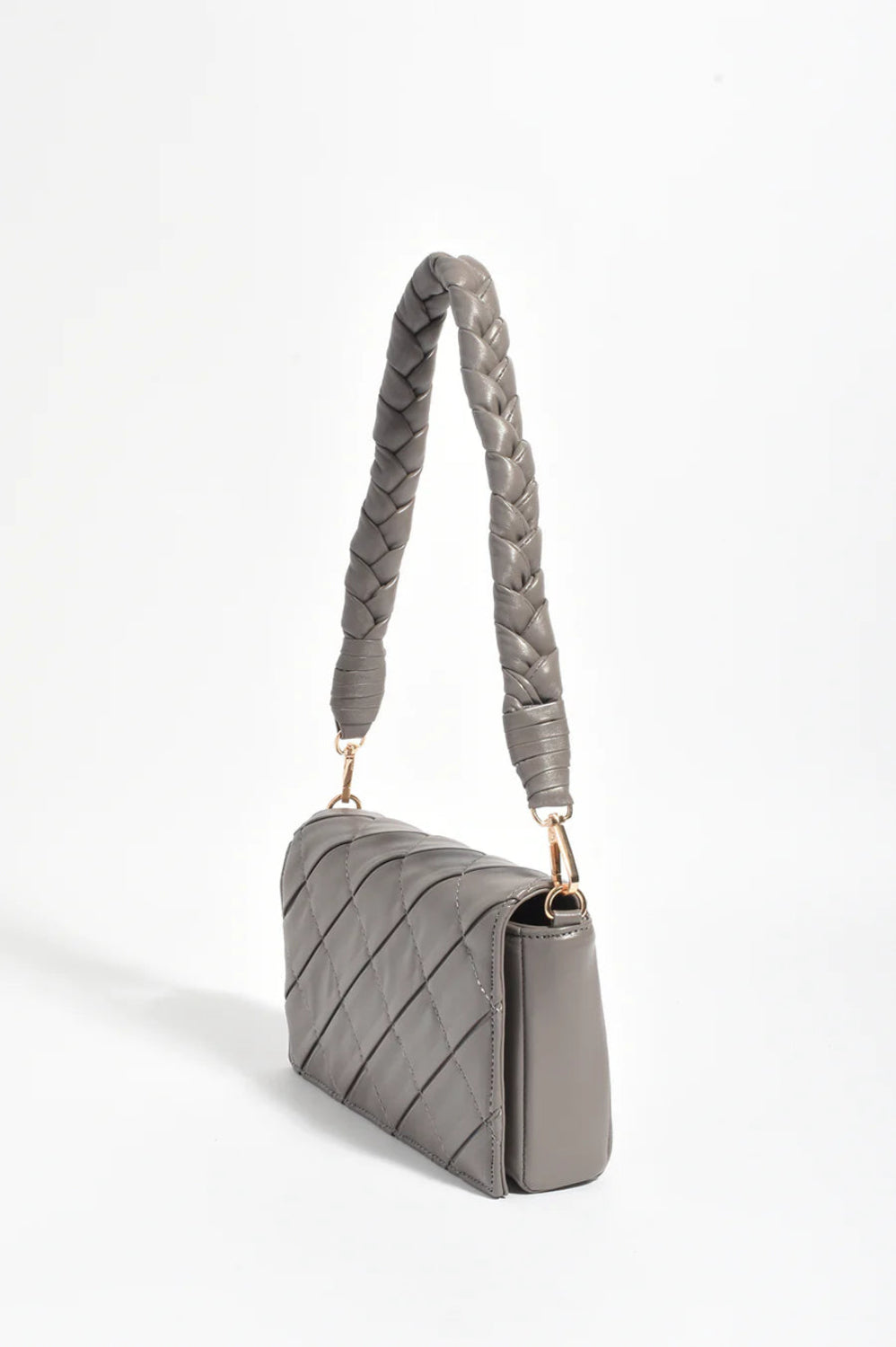 Adorne Torie Plait Handle Foldover Handbag AXD1976