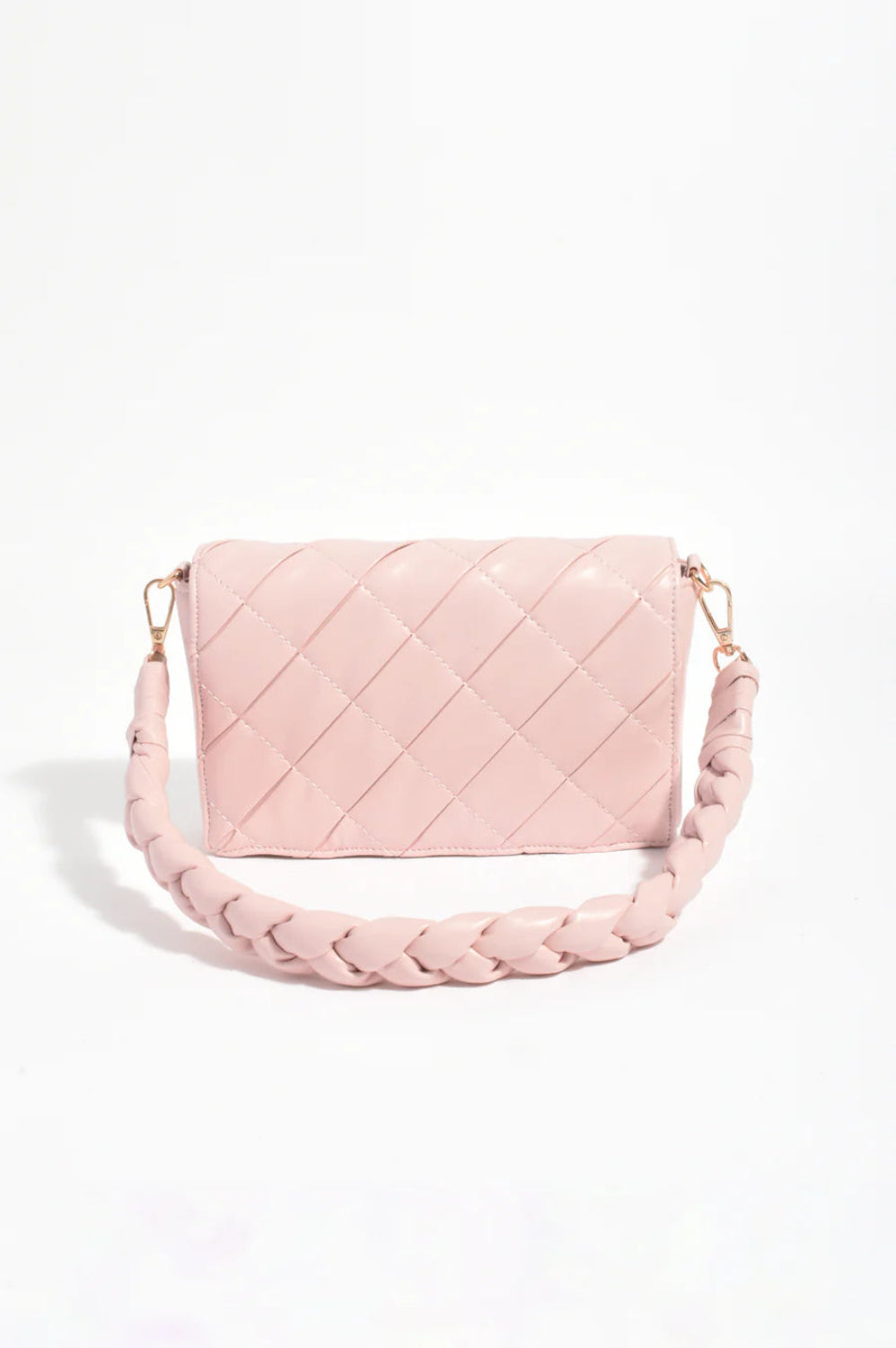 Adorne Torie Plait Handle Foldover Handbag AXD1976