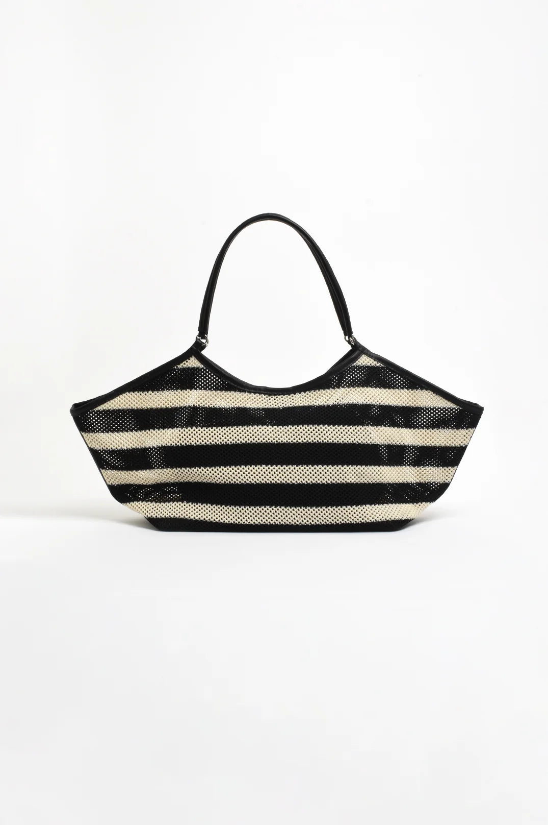Adorne Sporty Weave Tote - Black/Natural AXD2018BLACNATU
