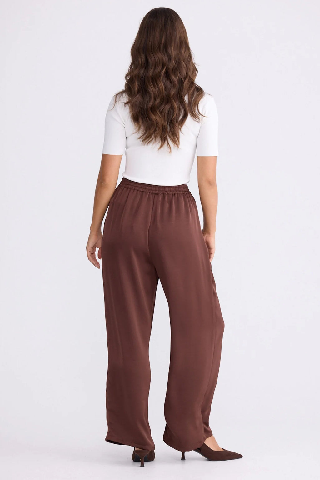 Holiday Life Glenda Pant Chocolate BT26005