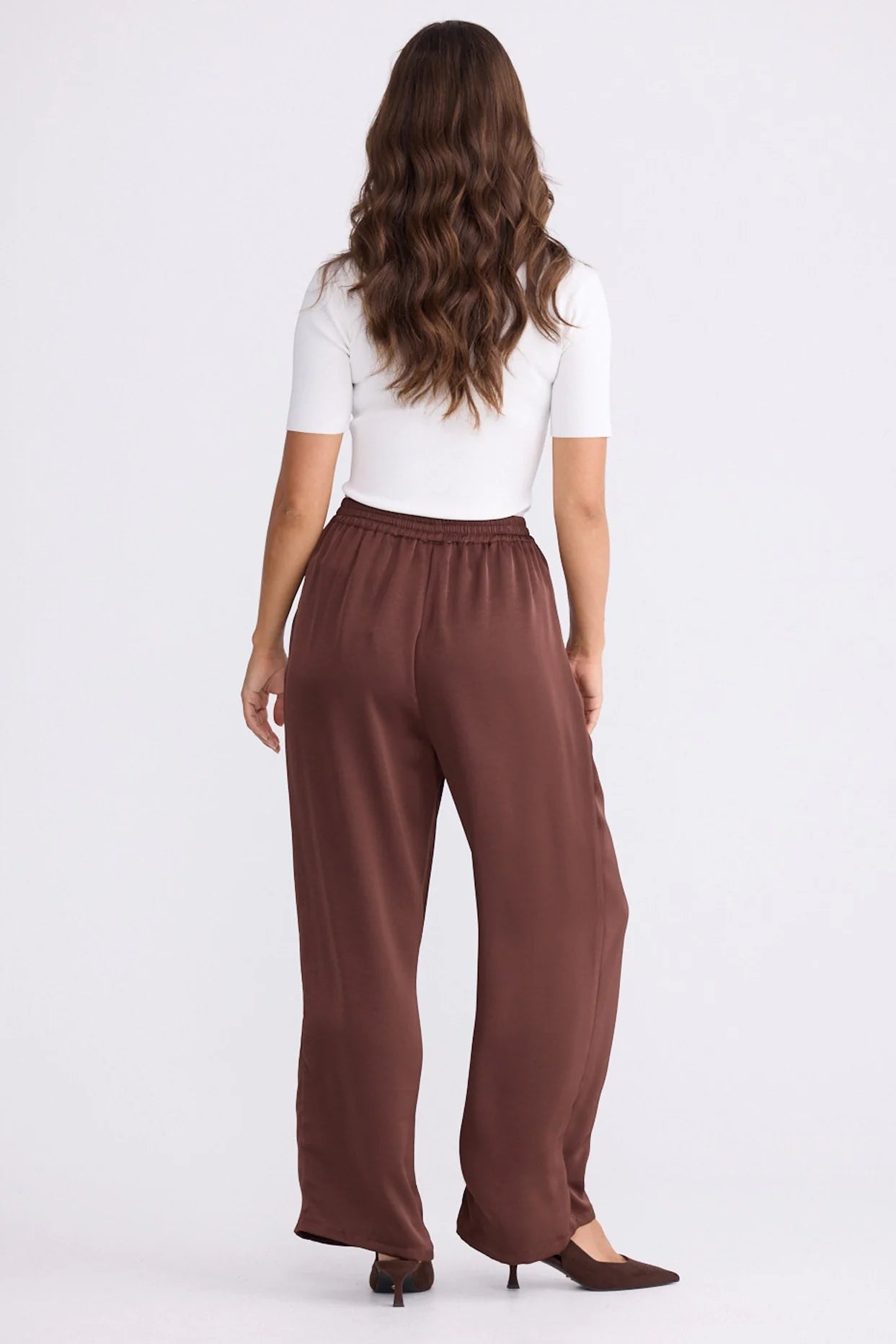 Holiday Life Glenda Pant Chocolate BT26005