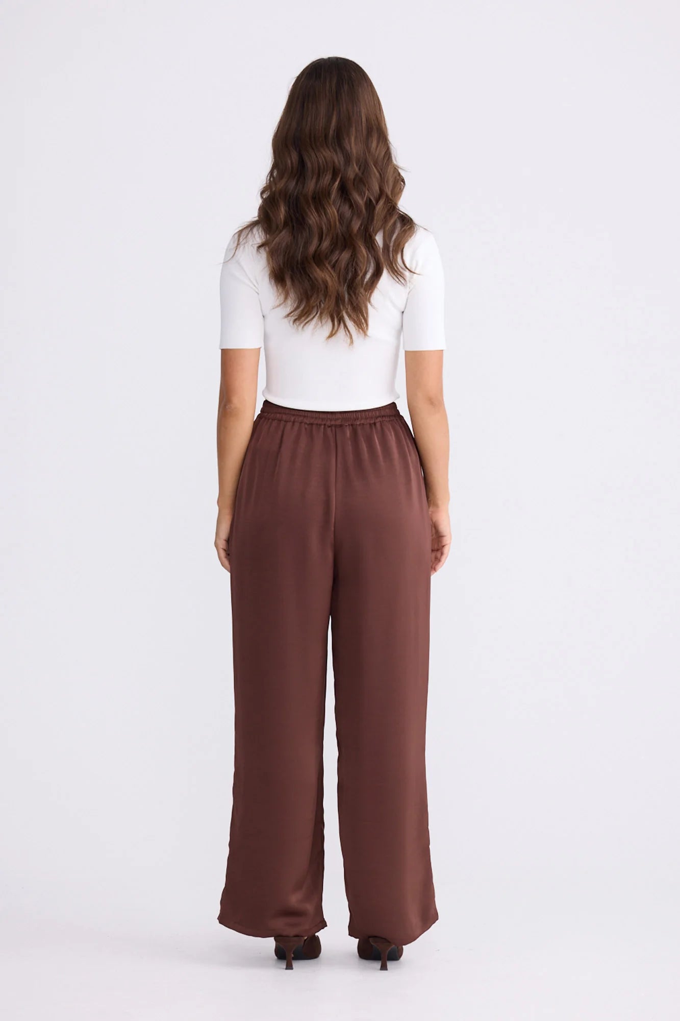 Holiday Life Glenda Pant Chocolate BT26005