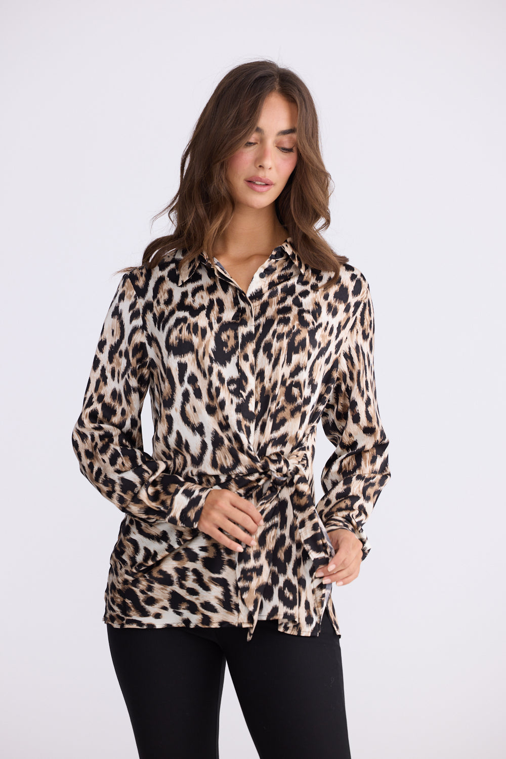 Holiday Life Nova Shirt Savannah Print BT26228