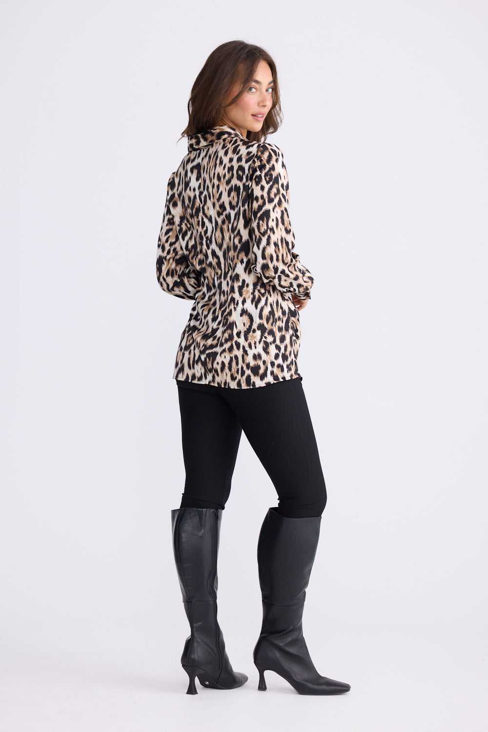 Holiday Life Nova Shirt Savannah Print BT26228