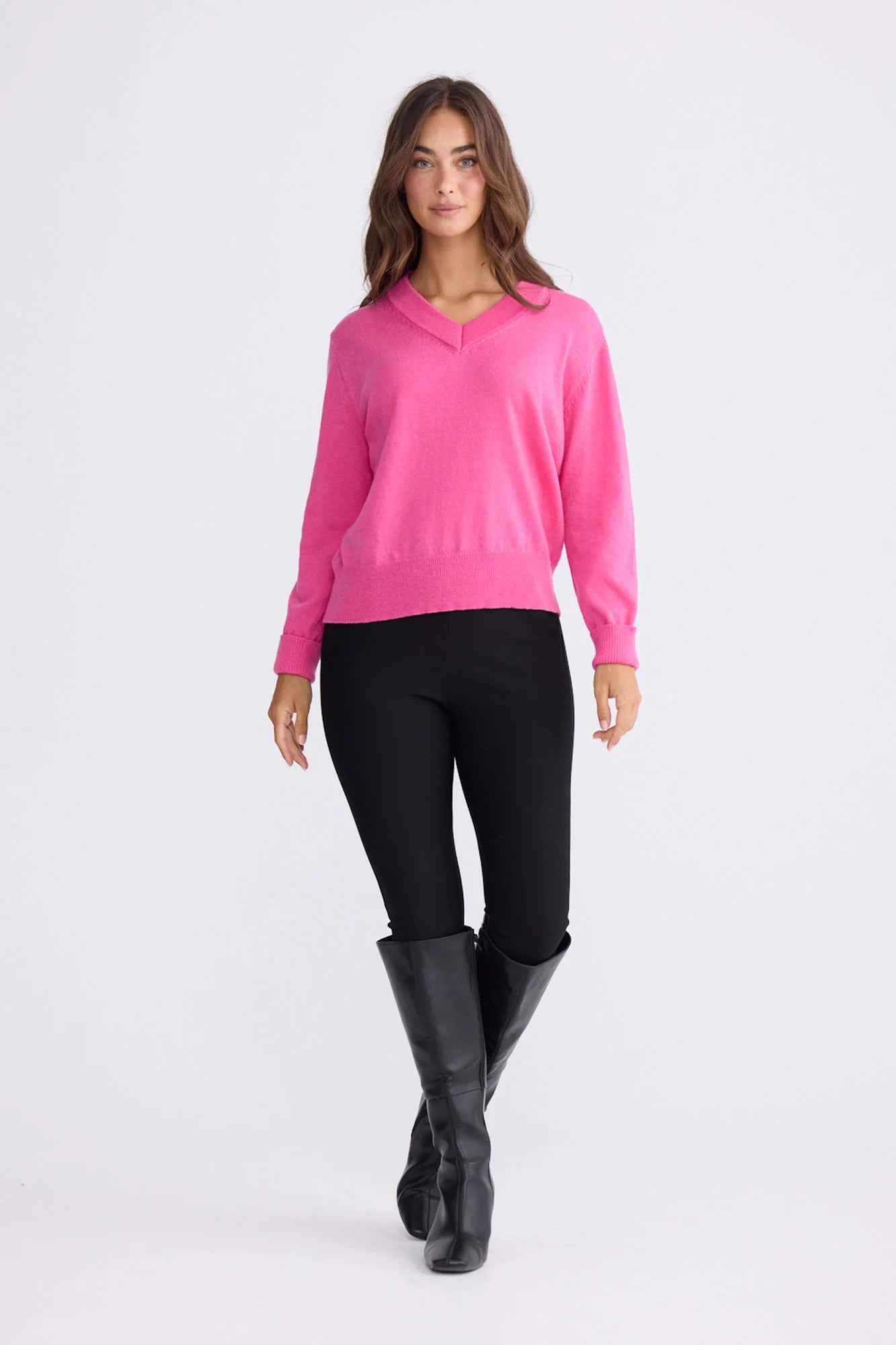 Holiday Life Gwen Knit Hot Pink BT26247