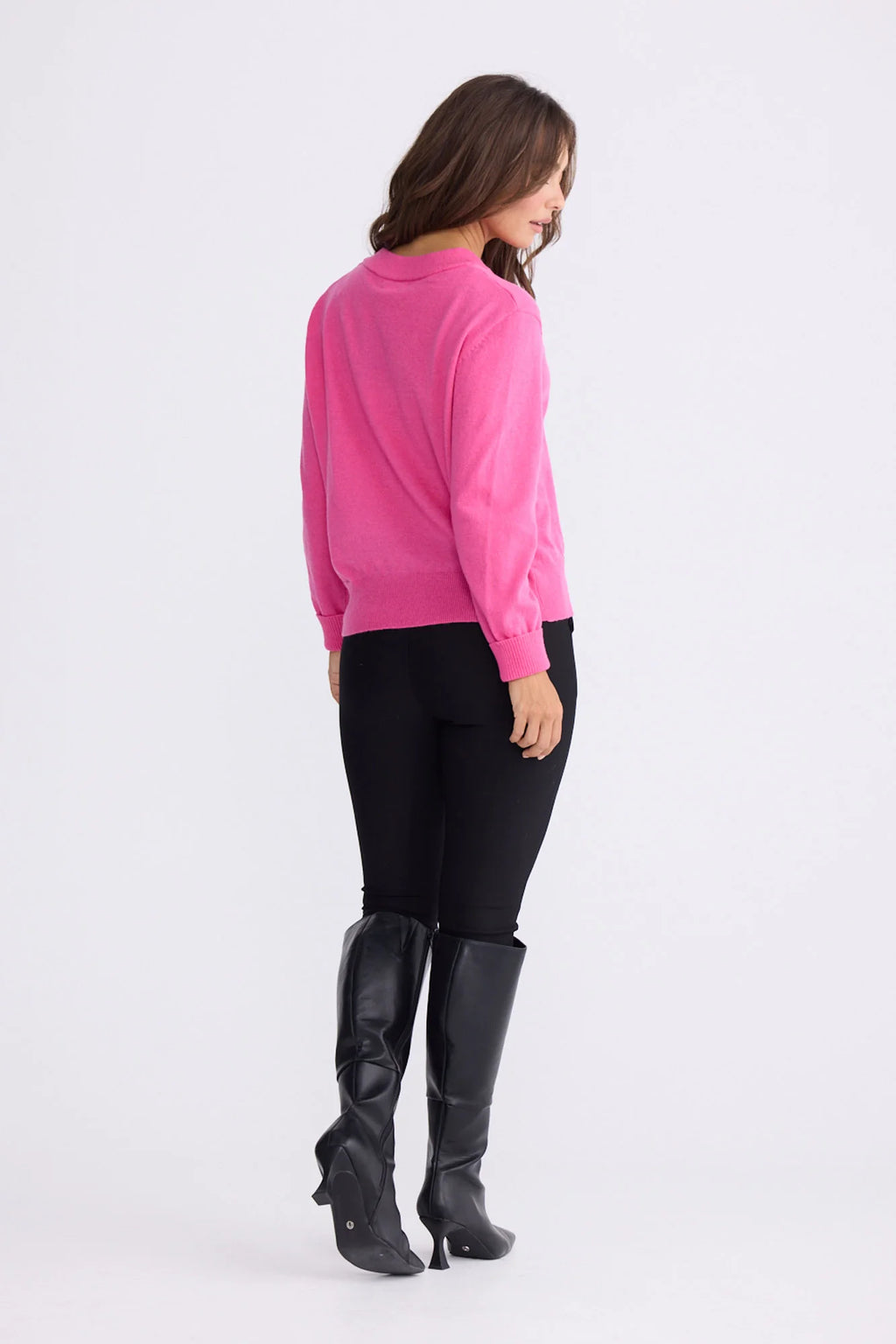 Holiday Life Gwen Knit Hot Pink BT26247