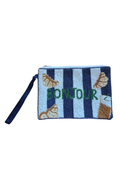 Zoda Beaded Pouch Bonjour SKBG2991B