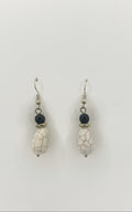 Blue Scarab Earrings BS237