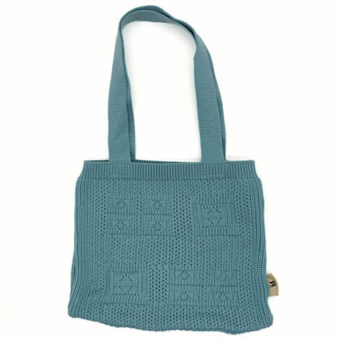 Blue Scarab Crochet Bag A43241