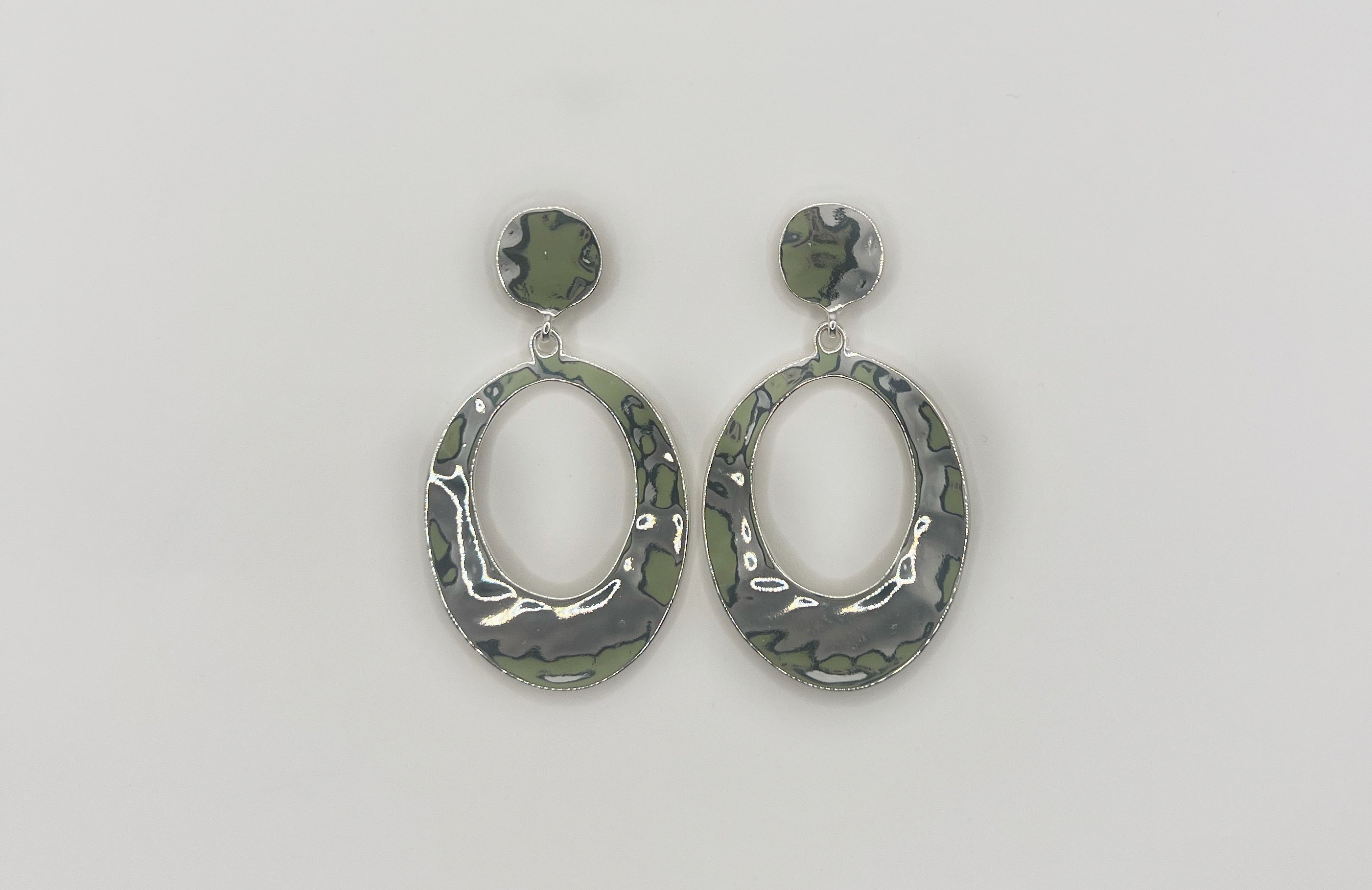 Blue Scarab Earrings BS179