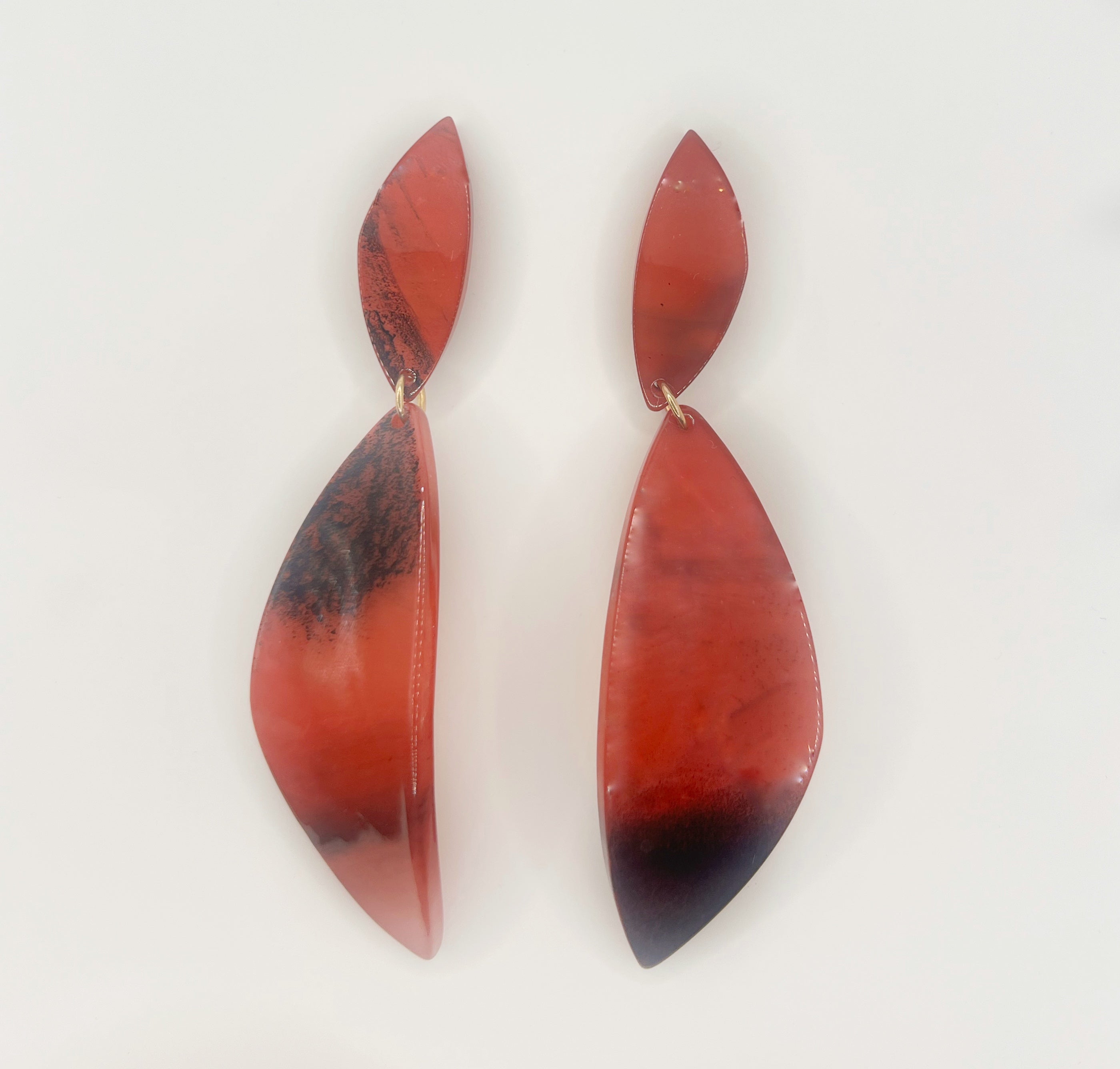 Blue Scarab Earrings BS184