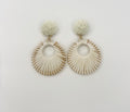 Blue Scarab Earrings BS185