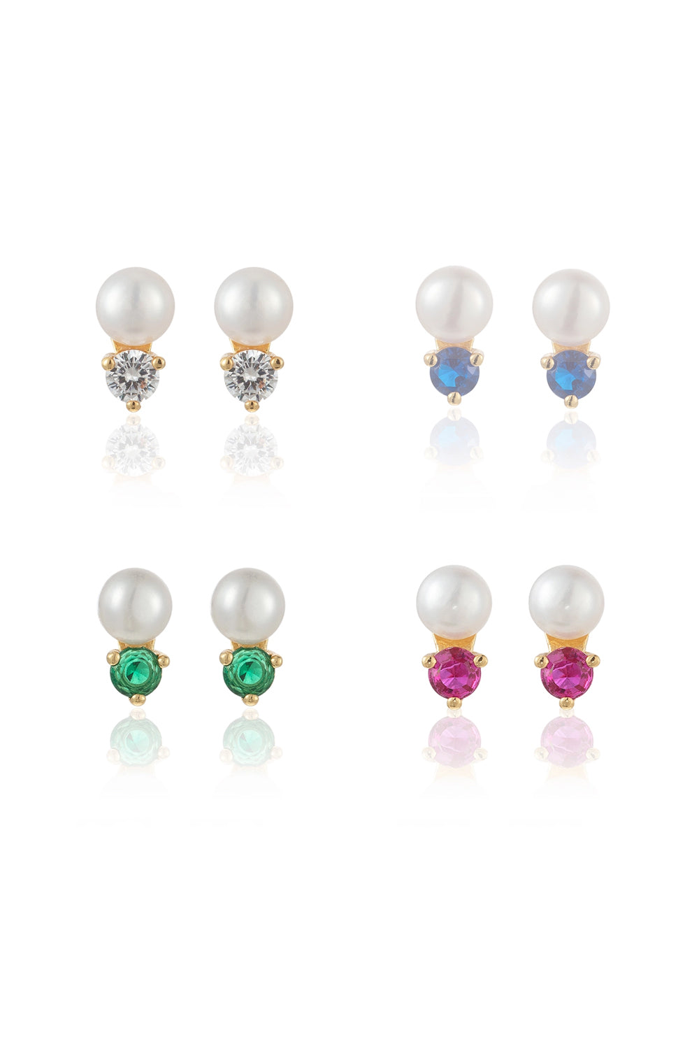 Blue Scarab LILY Earring