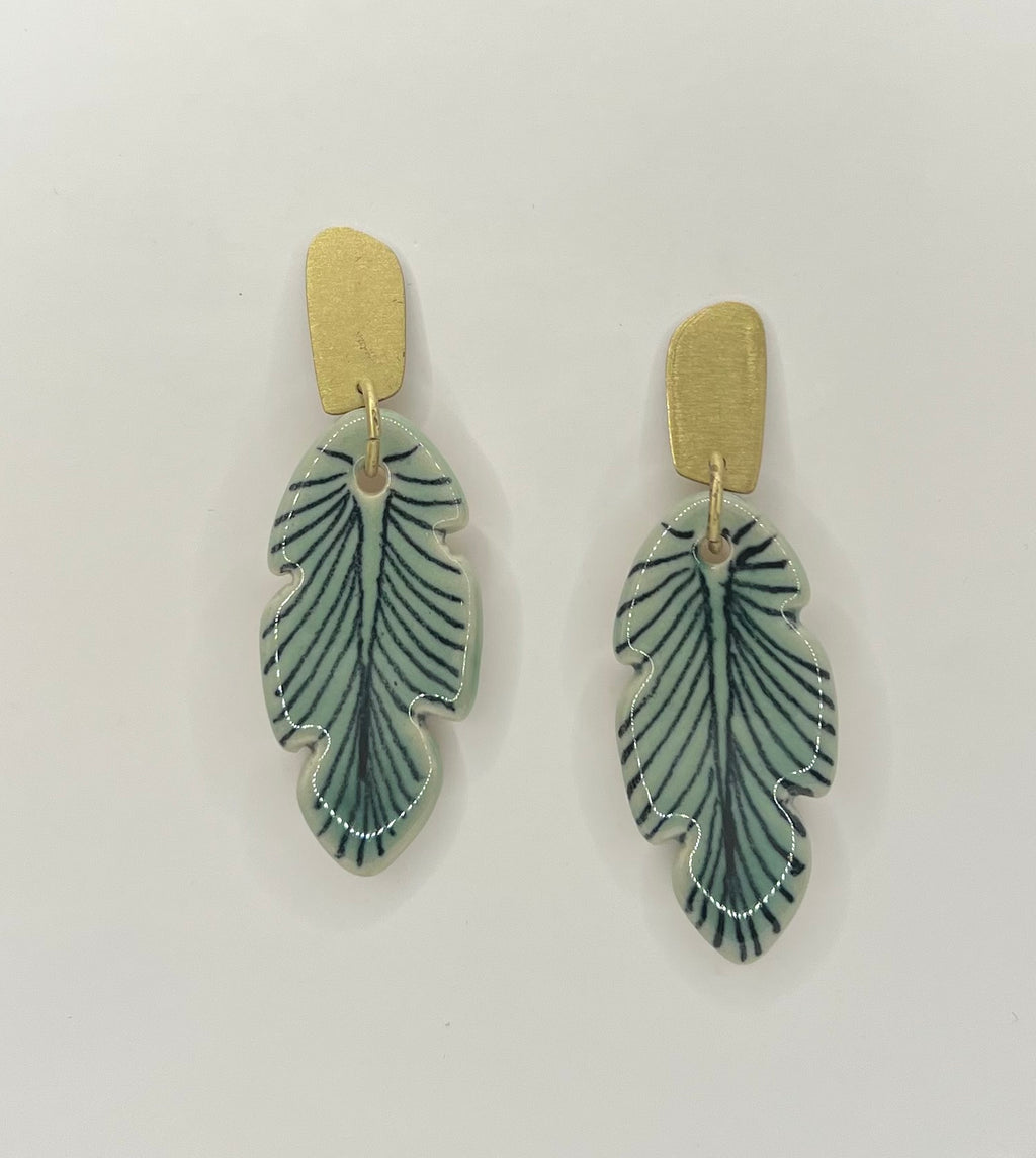 Zoda Hand Painted Earrings ZH172