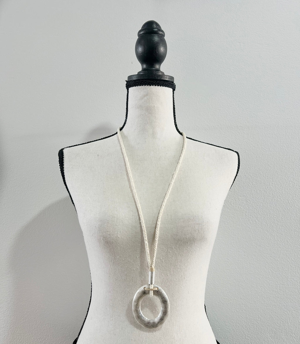 Blue Scarab Necklace R143