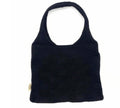 Blue Scarab Crochet Tote Bag A43238
