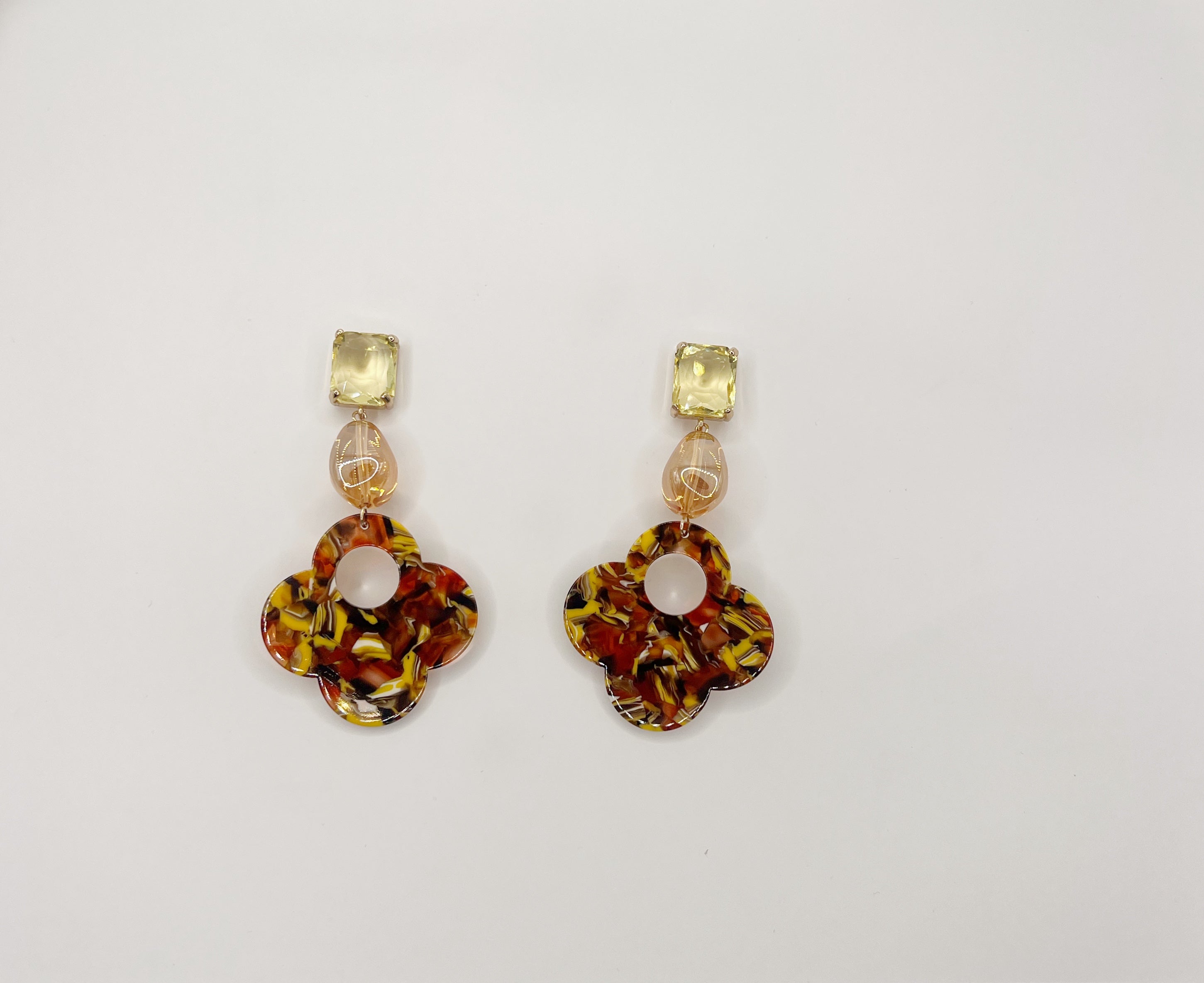 Blue Scarab Earrings BS221