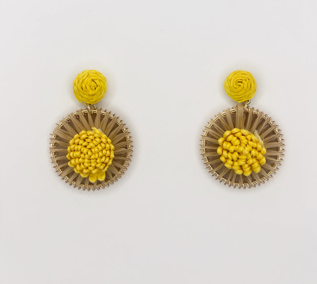 Blue Scarab Earrings BS182