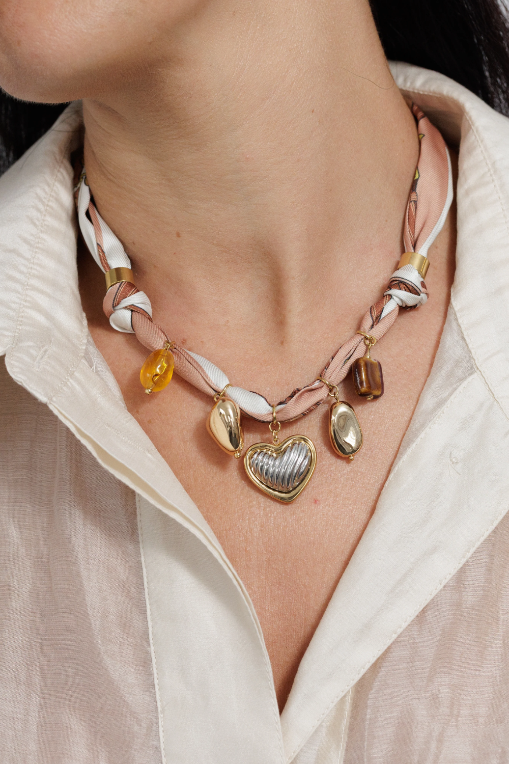 Zoda Fabric Necklace STN1947