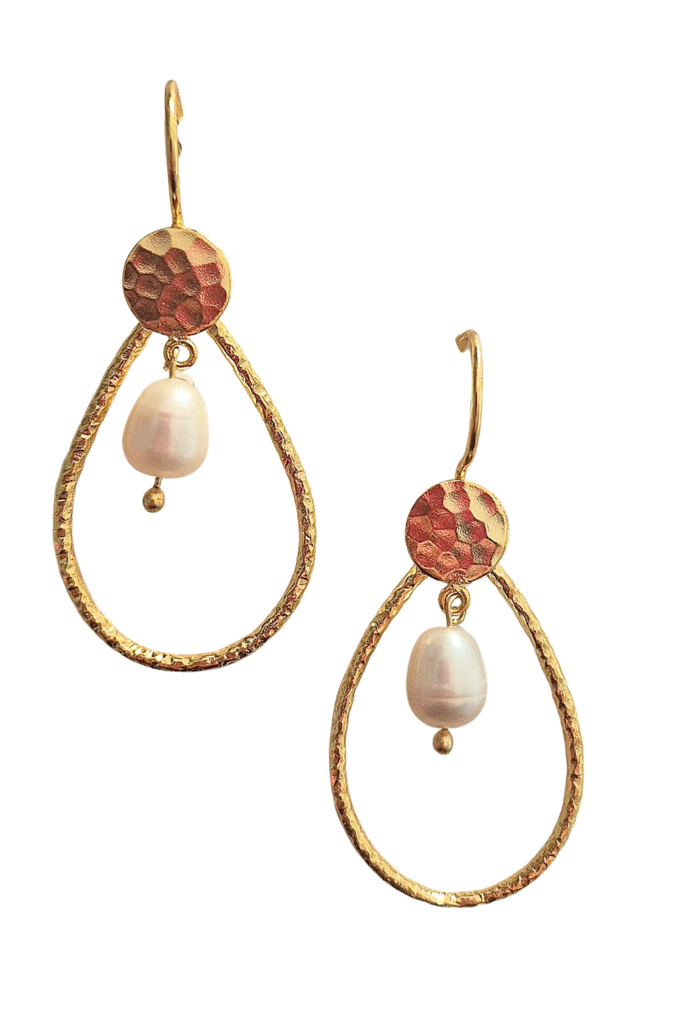 Zoda Freshwater Pearl Earring Gold FJEA40467G