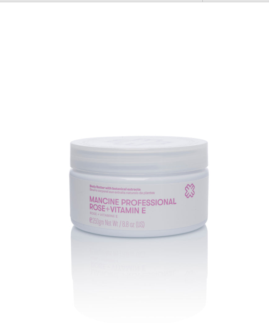 Mancine Professional Body Butter Rose & Vitamin E 250g