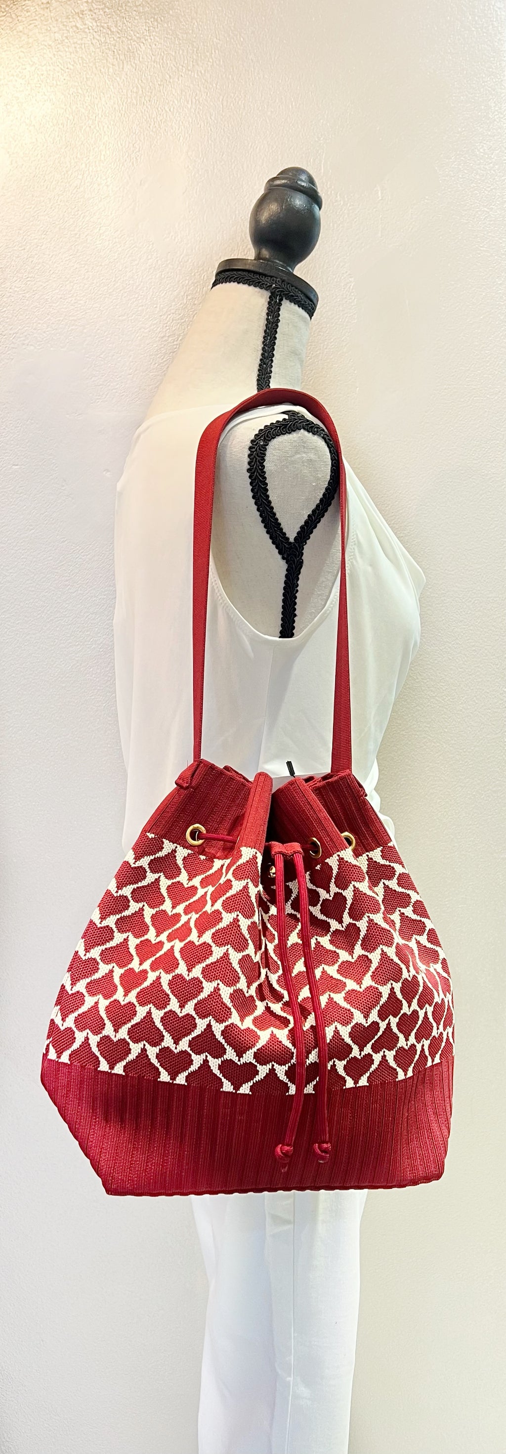 Blue Scarab Drawstring Bag A43311