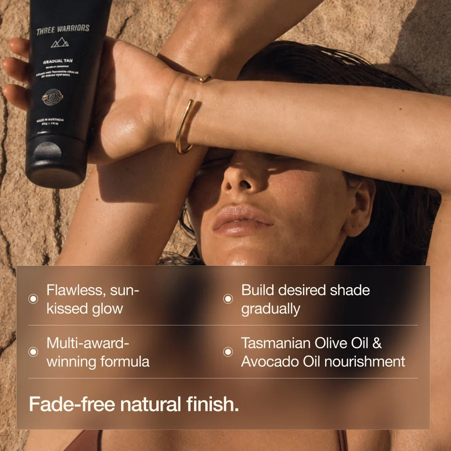 Three Warriors Natural Gradual Tan