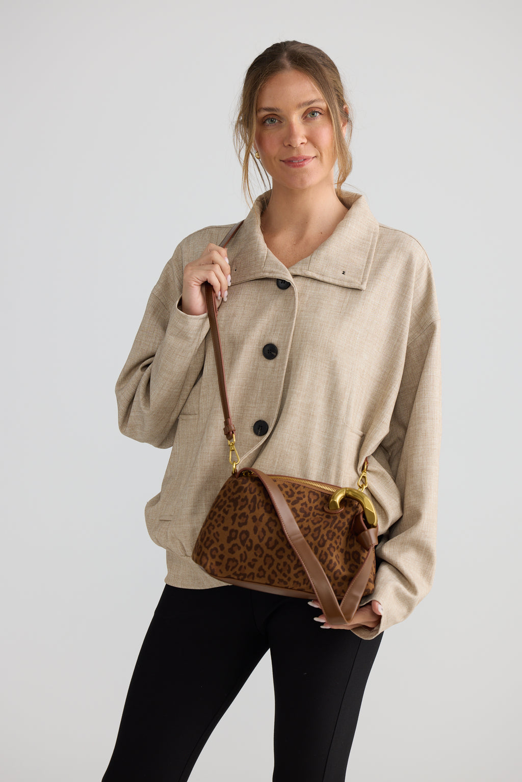 Holiday Life Lola Handbag Leopard HA26319