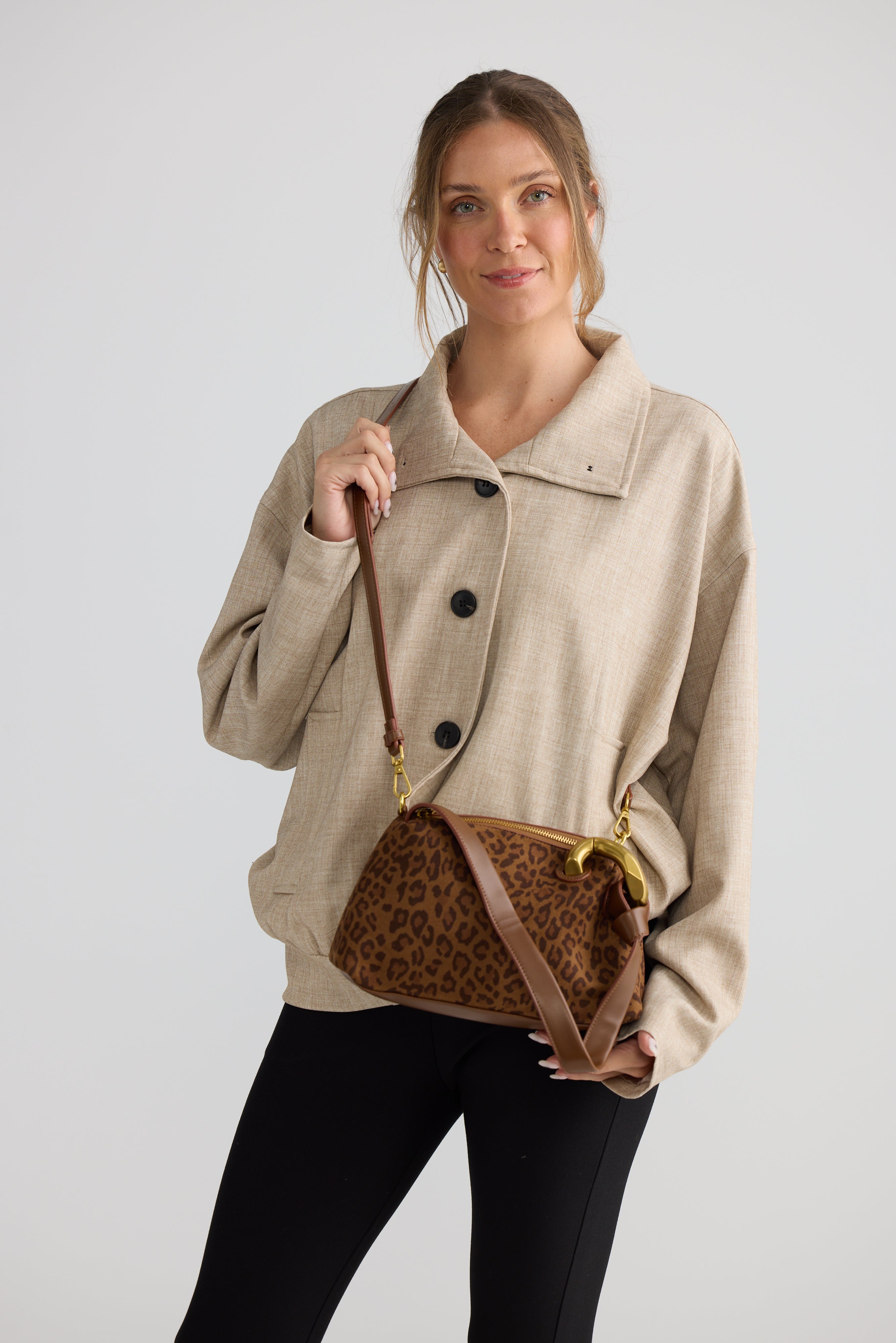 Holiday Life Lola Handbag Leopard HA26319