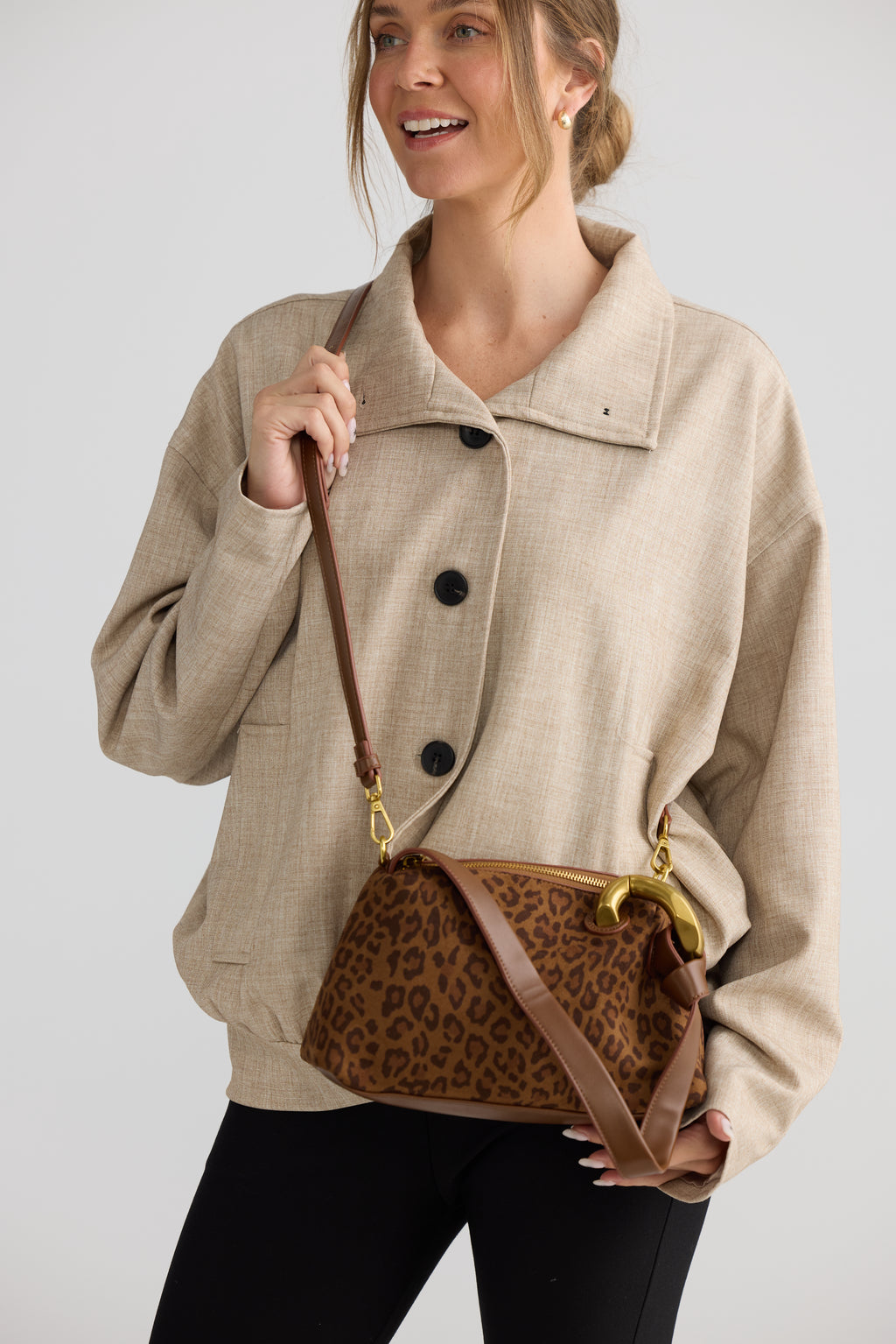 Holiday Life Lola Handbag Leopard HA26319