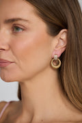 Holiday Life Ivy Earrings Gold HJ26331