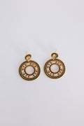 Holiday Life Eclipse Earrings Gold HJ26334