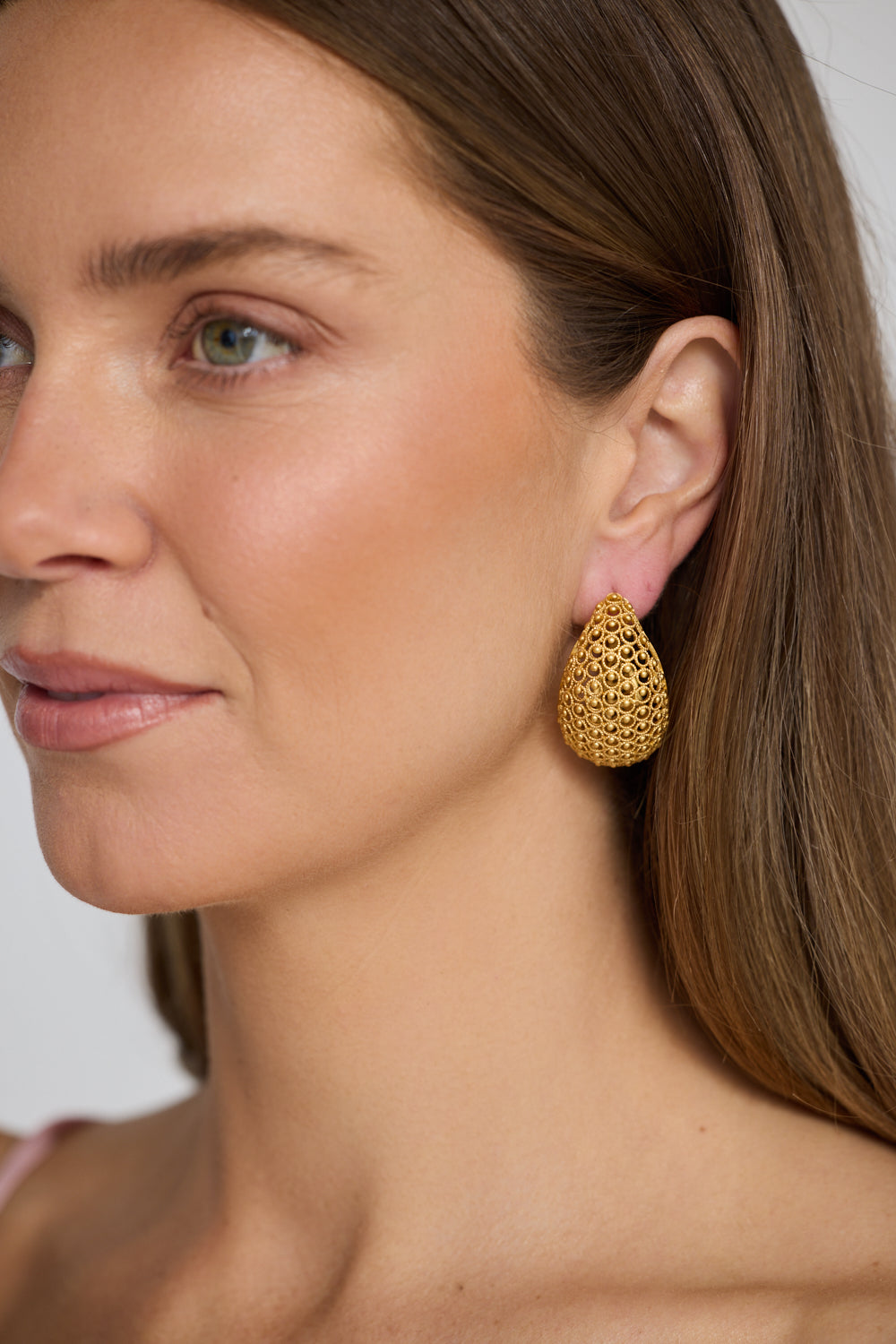 Holiday Life Meadow Earrings Gold HJ26345