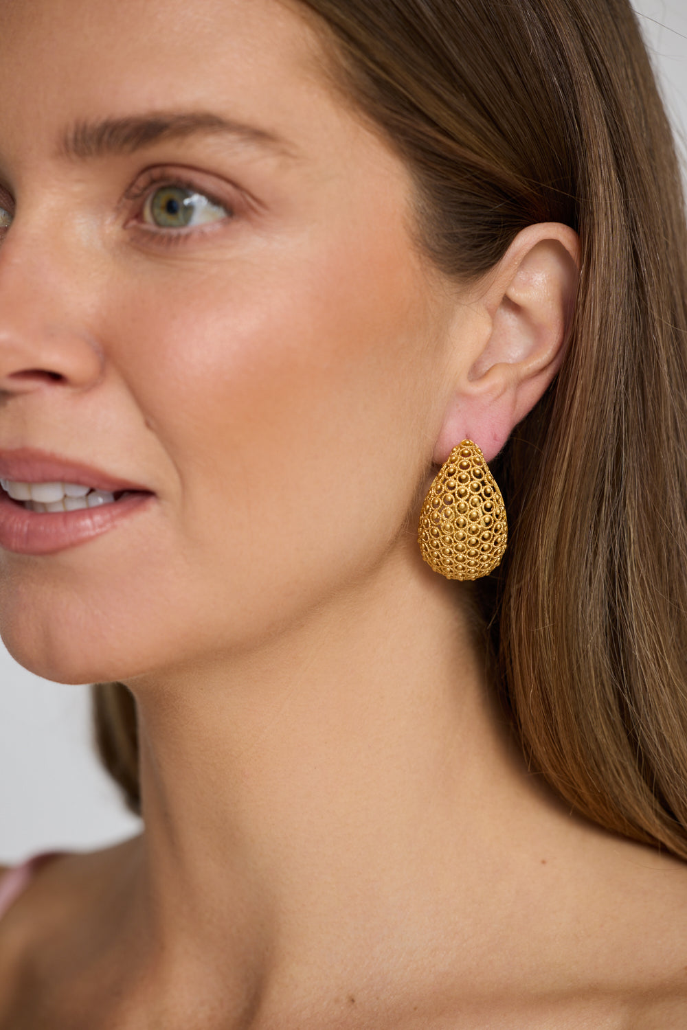 Holiday Life Meadow Earrings Gold HJ26345