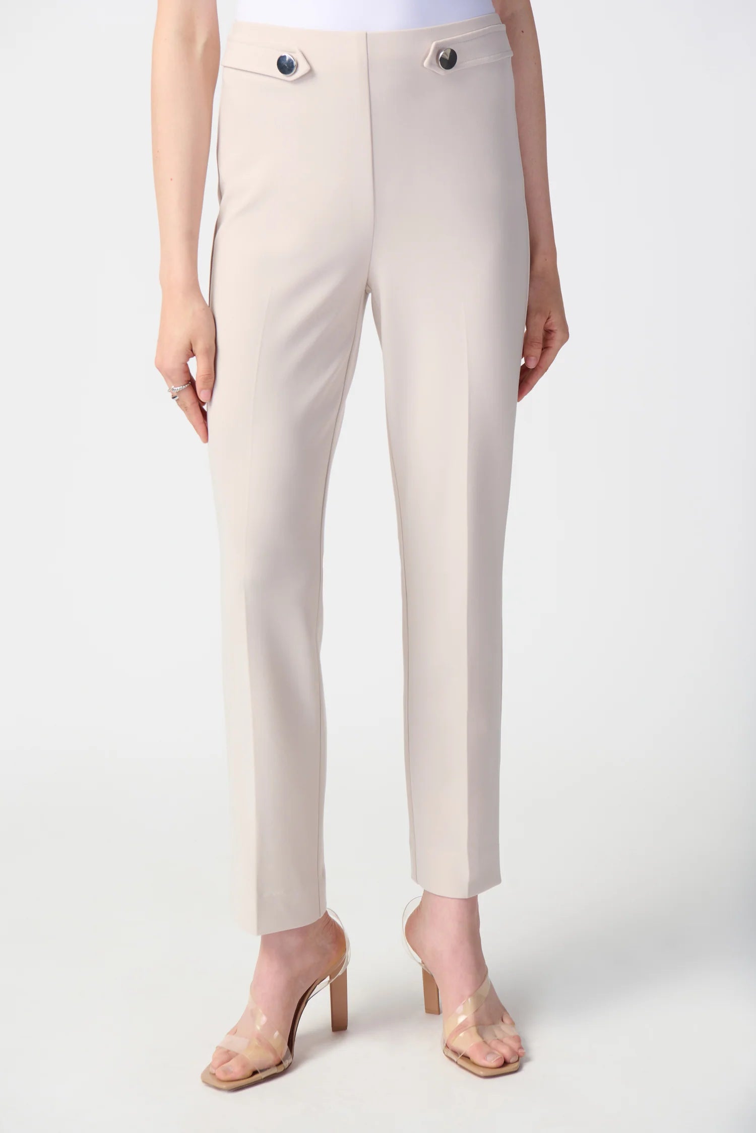 Joseph Ribkoff Pants With Button Detail 241149