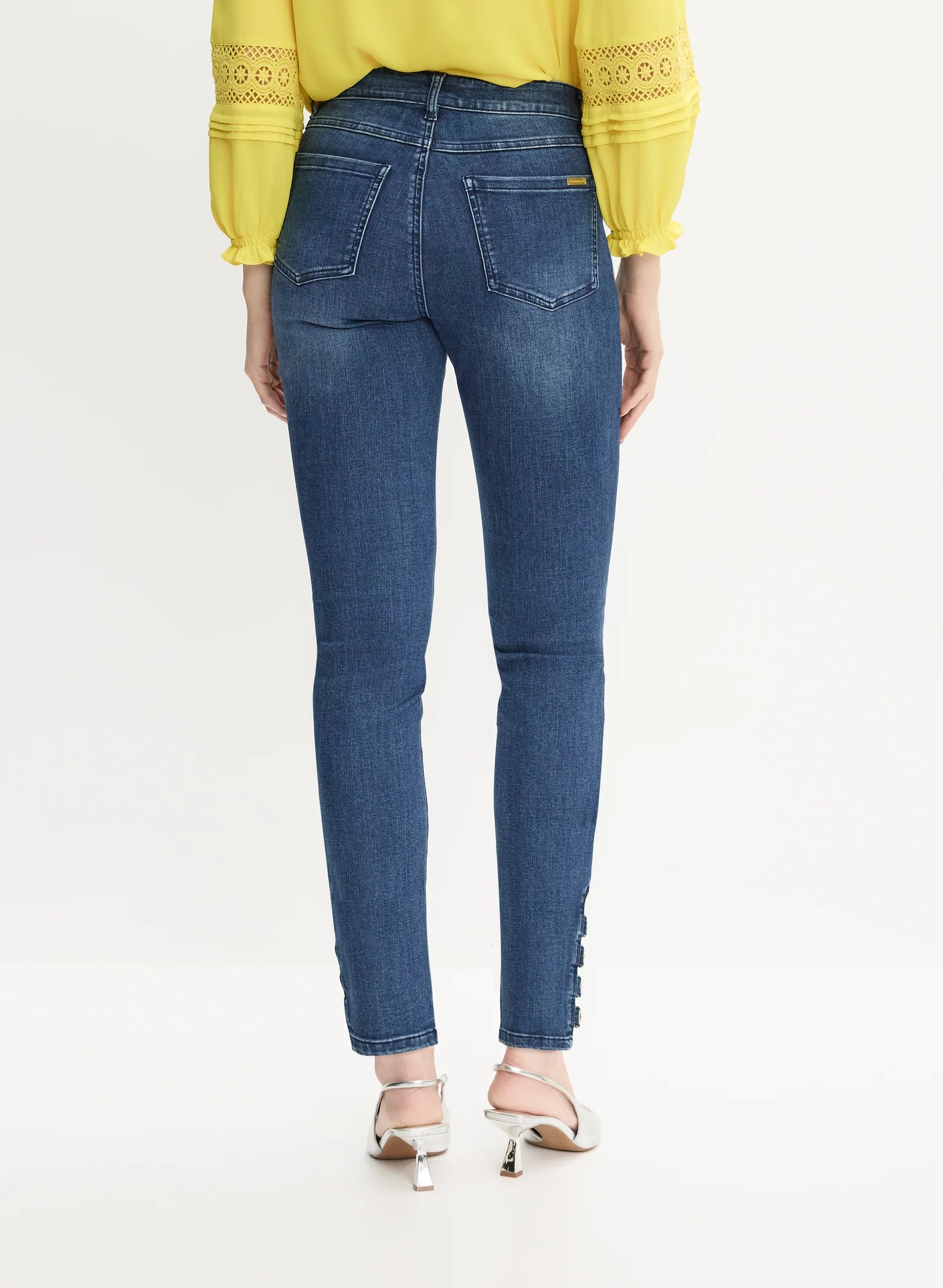 Joseph Ribkoff Eyelet Jeans 9010332