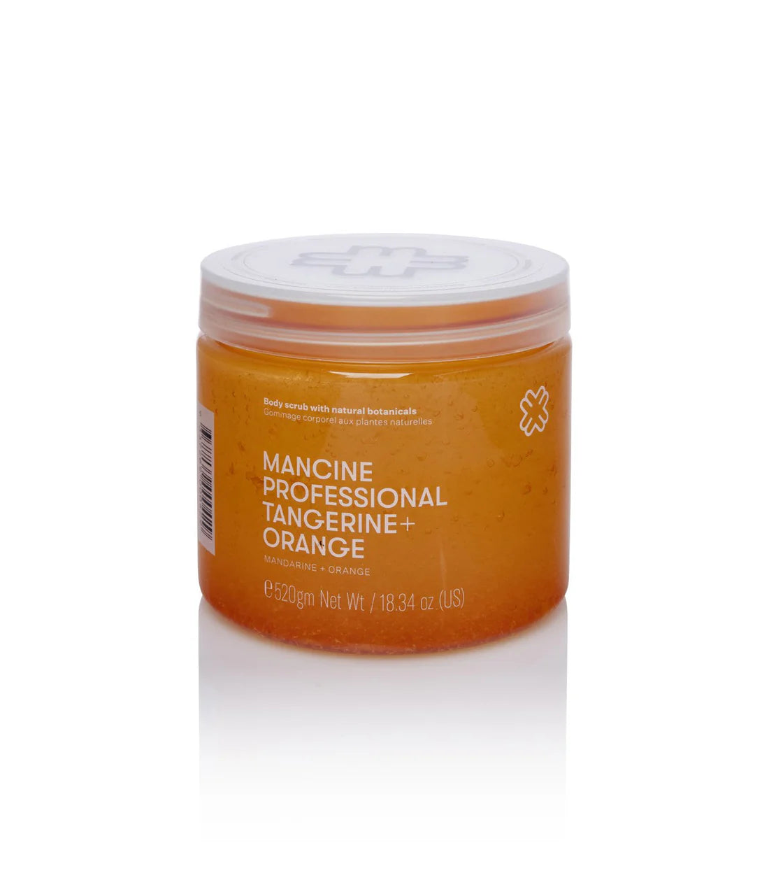 Mancine Professional Salt Body Scrub / Tangerine + Orange 520g