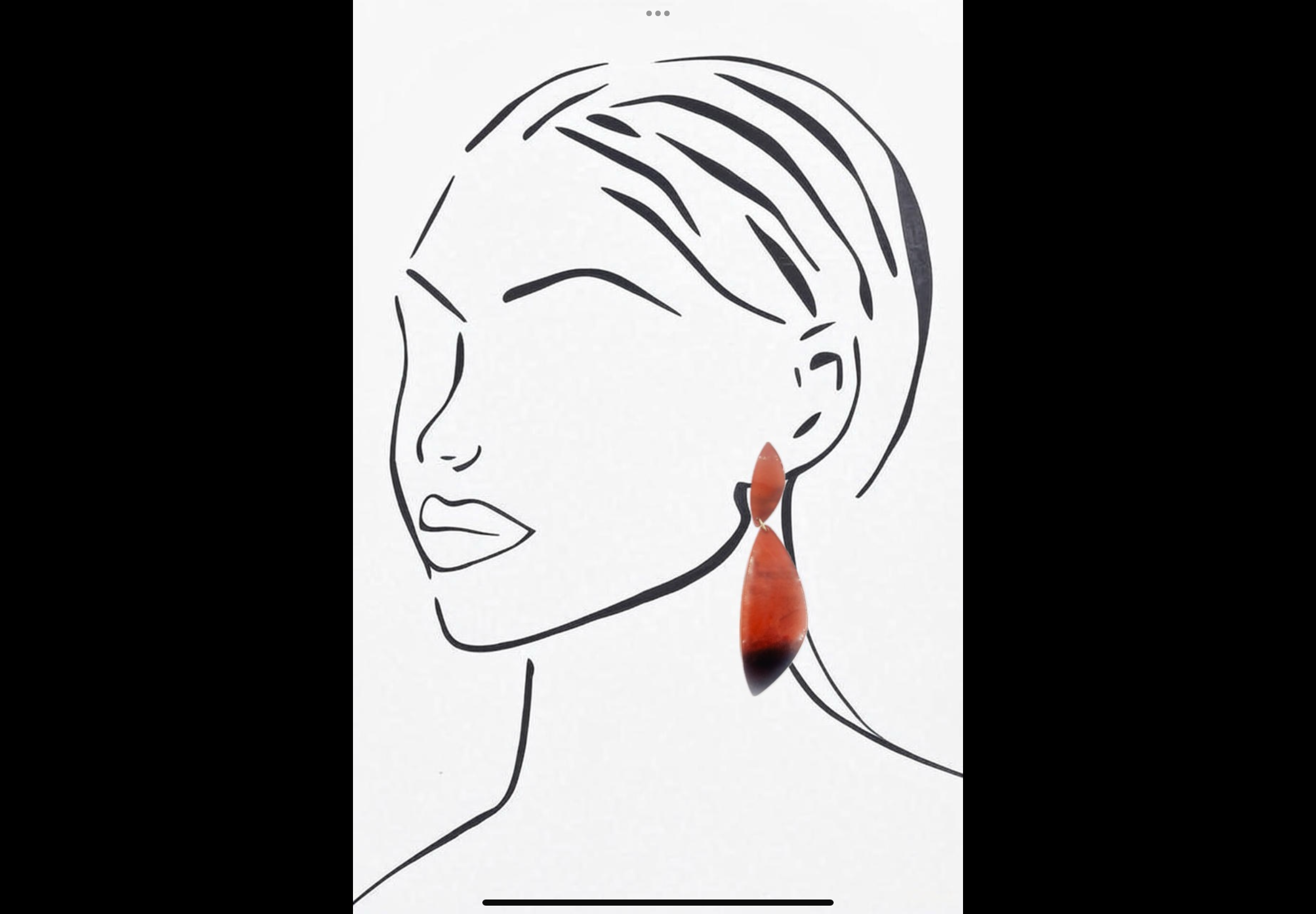 Blue Scarab Earrings BS184